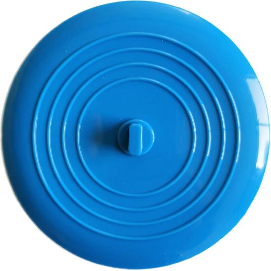 Large Silicone Tub Stopper,6 inches Drain Plug Stopper Flat Suction Cover for Bathtub Kitchen Bathroom Accessories (White)