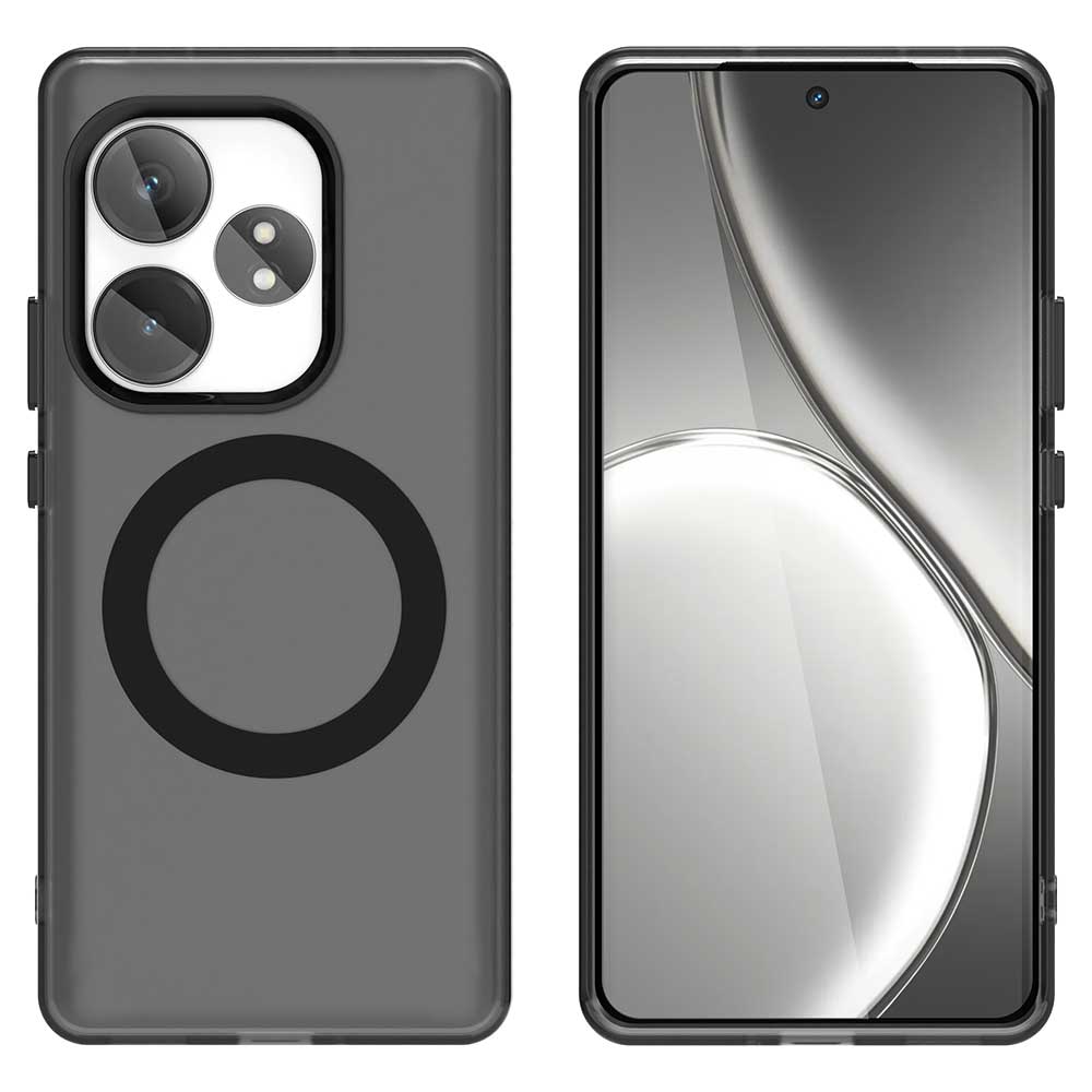 Magsafe Matte Phone Case For Realme GT6 (Global) Magnetic Wireless Charging For Realme GT 6T Neo6 Neo6 SE Shockproof Back Cover