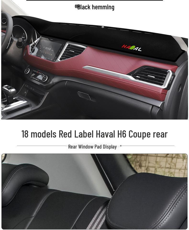 Haval H6 Coupe Dashboard Sunshade Pad - Interior Sun Protection Mat