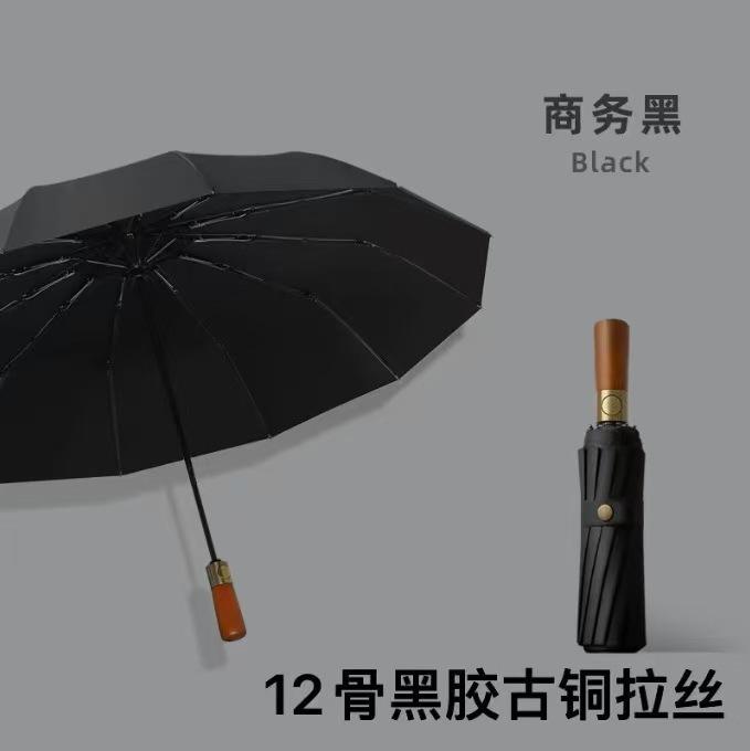 Automatic broken window umbrella wholesale vinyl sunscreen unisex advanced business advertising umbrella can be customized printing LG