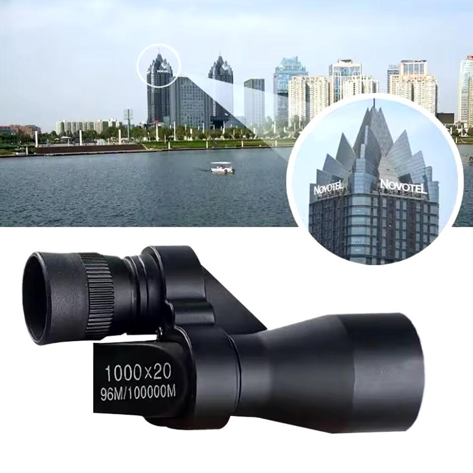 Portable Monocular Telescope 20x1000 HD Power Pocket-Sized Outdoor Children's Telescope