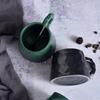 Japanese Retro Style Ceramic Water Cup With Handle Creative Personality Coffee Cup High Quality Green Tea Matcha Tea Mug