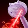 Spazzola Massaggiante Ricaricabile per Cuoio Capelluto con Funzione Spray Pettine per la Cura dei Capelli Nuova Spazzola Elettrica a Vapore