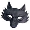 Elegante Maschera Mezza Faccia per Mascherate da Uomo Cinturino Regolabile Sicuro Festa a Tema Gioco di Ruolo Costume