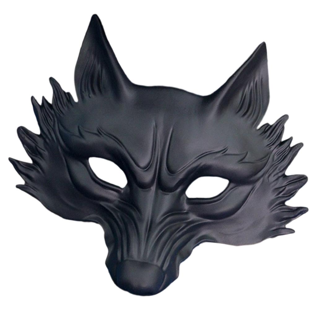Elegante Maschera Mezza Faccia per Mascherate da Uomo Cinturino Regolabile Sicuro Festa a Tema Gioco di Ruolo Costume