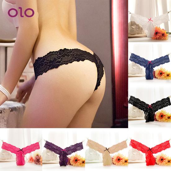 

G-String Сексуальная Леди Кружева Bowknot Трусики See-Through