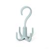 Space Saving Rotatable Hanger Hooks Plastic Spinner Hanger Bag Hanger Four Claw Hooks  Home