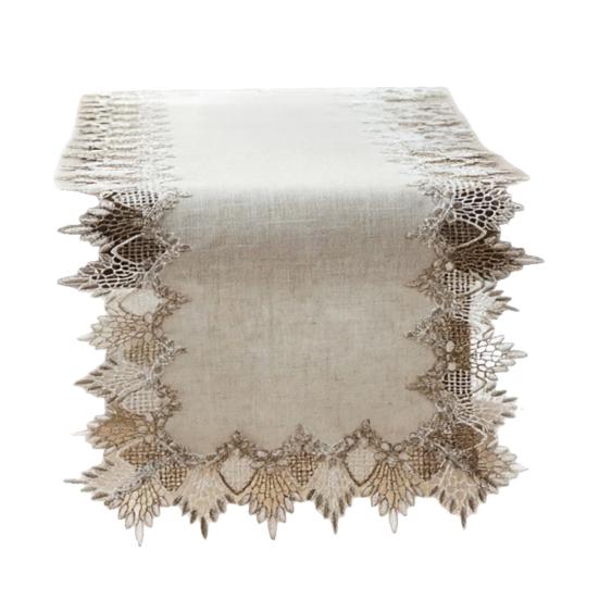 Lace Table Runner Vintage Lace Table Runner 30x45cm легкие хаки