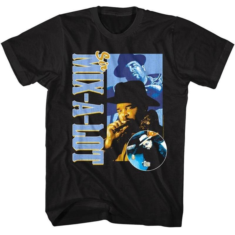 Sir Mix a Lot Remix Collage Men s T Shirt S разноцветный