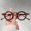 Vintage Luxury Brand Designer Round Optical Glasses Small Frame Women For Men Steampunk Computer Popular Myopia Glasses Frame