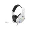 Casque gaming - krom - nxkromkopa71wh - son virtuel 7.1 - éclairage rvb - 50 mm