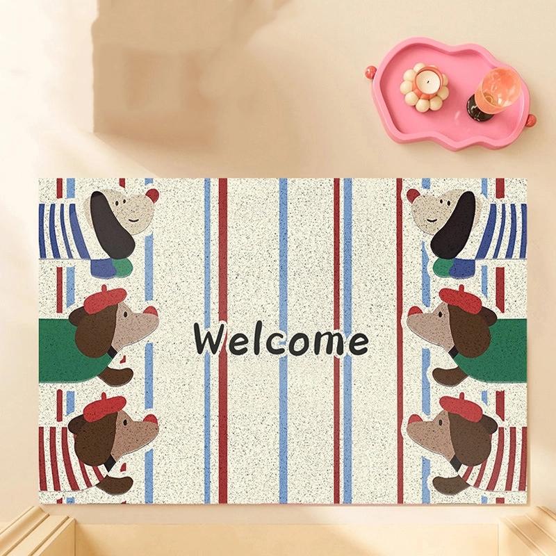 

Cartoon Cute Floor Mat Entryway Door Mat Customizable Doormat Dirt Resistant Carpet For Home Entrance Ideal For Indoor Use 40 x 60cm