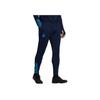 adidas Argentina Team Slim Fit Sports Pants with Striped Logo for Qatar World Cup Men Bottoms Blue HF3914