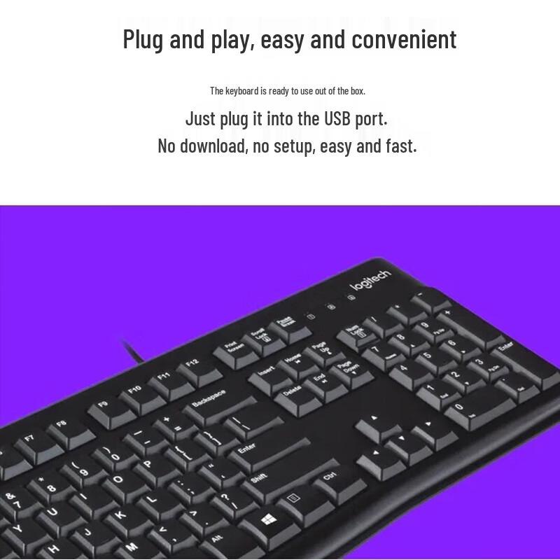 Logitech K120 Wired Keyboard