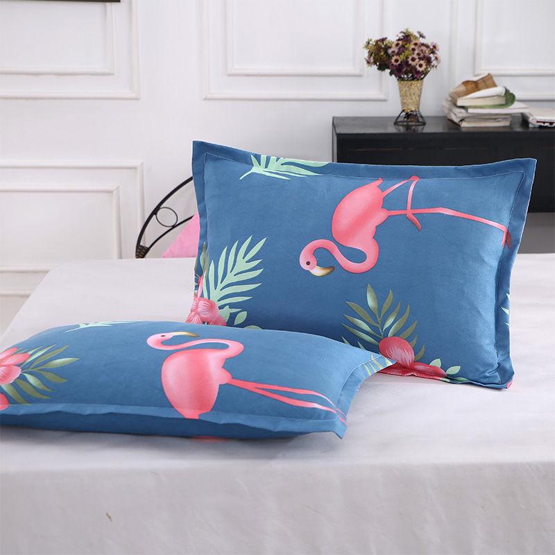 Soft Brushed Faux Cotton Pillowcase Bedding - Skin-Friendly for Kids