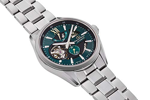 ORIENT STAR Automatic Watch Modern Skeleton Mechanical Made In Japan 2 Year Domestic Manufacturer Warranty Open Heart Green [Orient Star] RK-AV0114E
