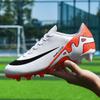 LiXingMing Football Shoes For Men White Professional Low-top Society Cleats Outdoor Lawn Teenager Soccer Training Sneaker