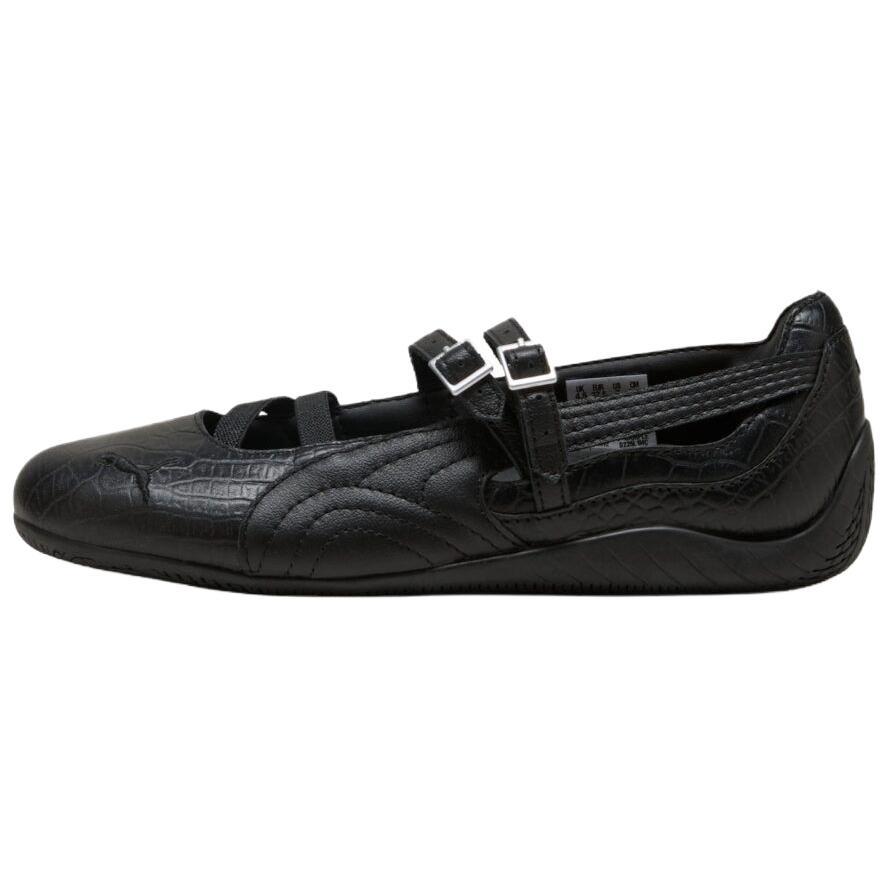 (WMNS) PUMA Speedcat Ballet  Croc Print Black  Women s 405327-01 EU 38