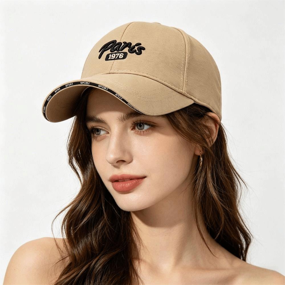 Adjustable Embroidery Baseball Caps Breathable Sunscreen Hats Cotton Baseball Hats  Men Women