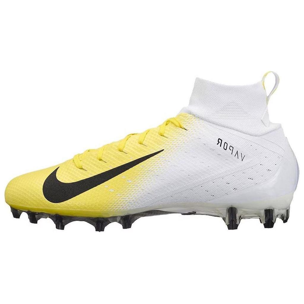 Nike Vapor Untouchable Pro 3 White Dynamic Yellow Men Cleats Black-Dynamic-Yellow-Black 917165-109