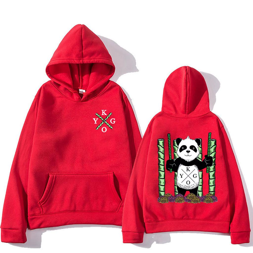 Kygo Panda Clothing Norwegian DJ Kygo Anime Graphic Hoodie Men Women's New Funny Fleece Harajuku Long Sleeve Hooded Sweatshirts