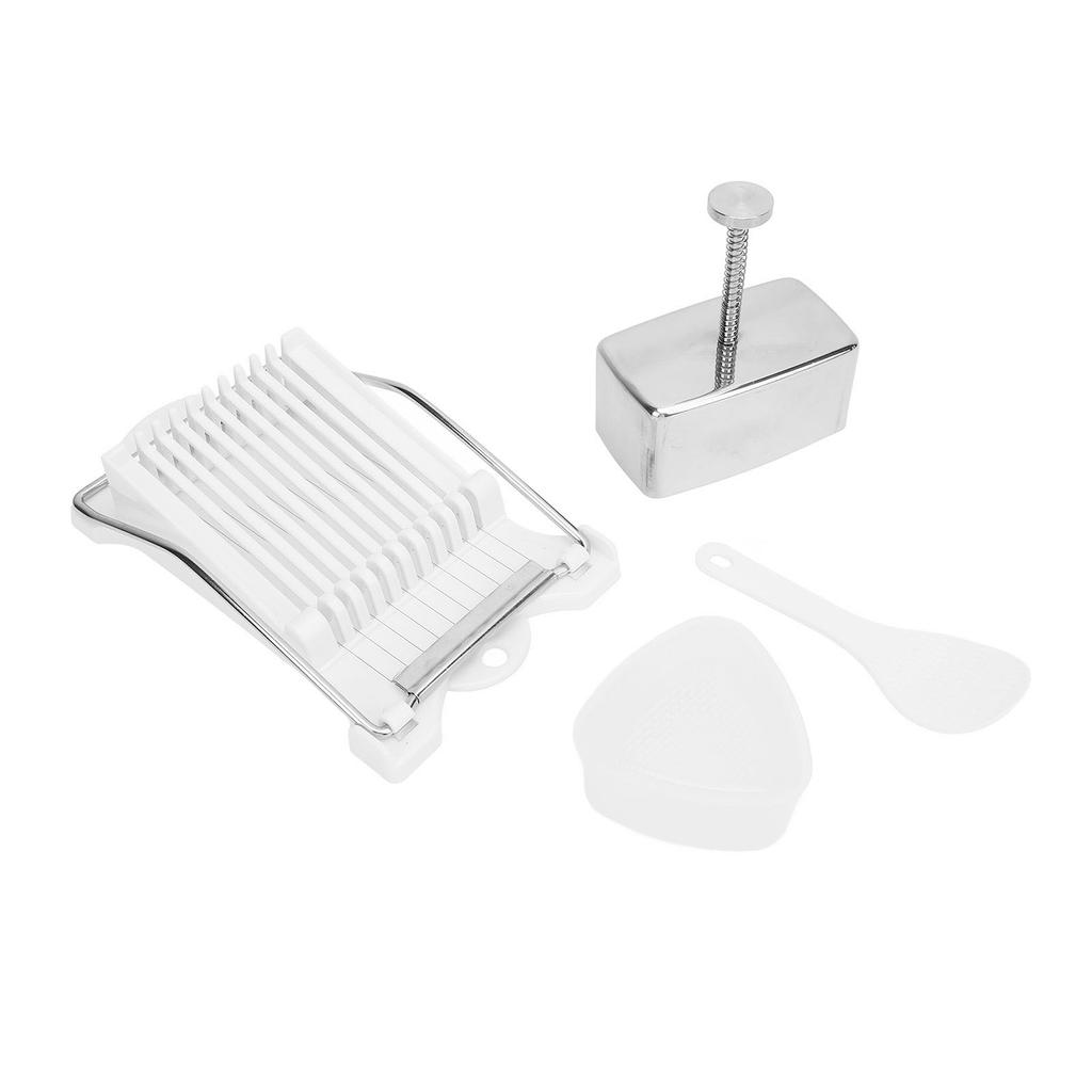 Musubi Press Sushi Rice Molding Egg Cutter Set Onigiri Molding Set Kitchen Supplies