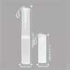 2pcs Transparent ABS Telescopic Pen Holder, Art Painting Brush Pencil Holder, Suitable for Outdoor Sketching Brush Storage