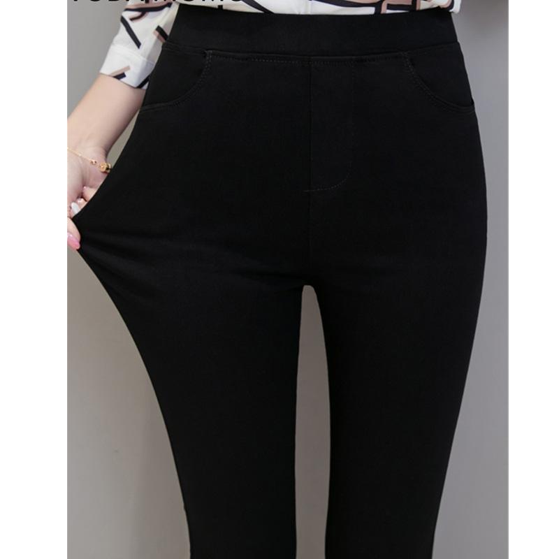 Korejská móda streetwear léto s vysokým pasem Dámské patchworkové volánky Capris kalhoty pro ženy flare kalhoty dámské kalhoty