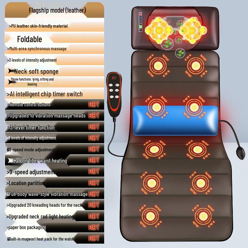 Cervical Spine and Full Body Massager with Automatic Kneading