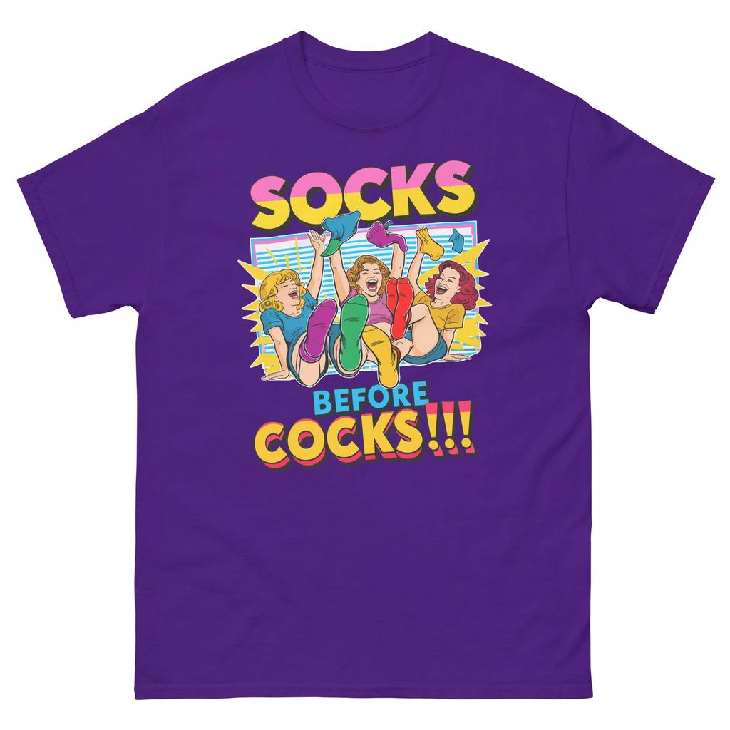 Socks Before Cocks T-shirt