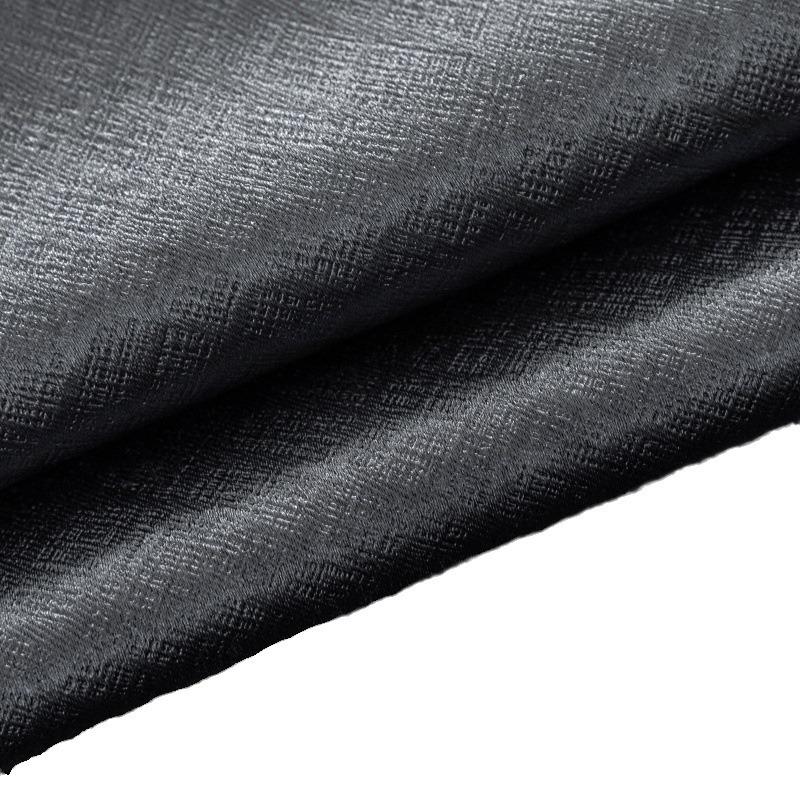 Brocade Silk Cotton Black And White Nylon Full Blackout Finished Curtains Prague Curtains Window Screens