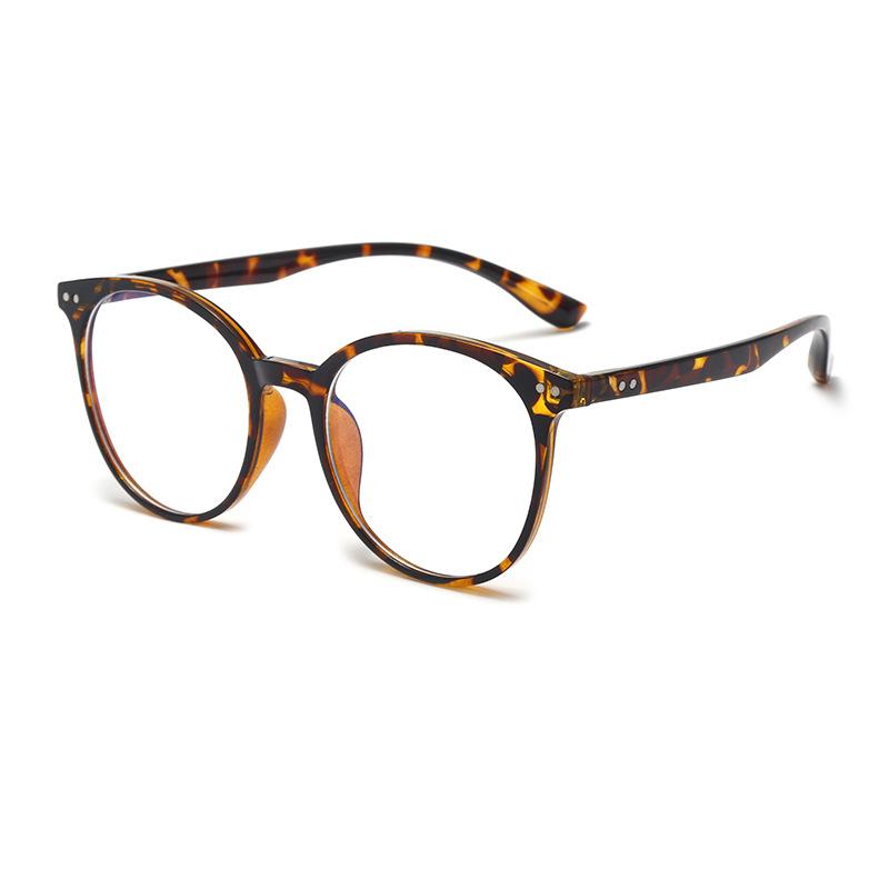 Anti-Blue Light Glasses Exquisite Round Eyewear Women Men High Quality Eyeglasses Blue Light Blocking Man Lady Computer Eyeglas