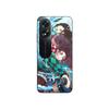 Phone Case - MANIACASE - Oppo A58 - Silicone TPU - Demon Slayer - Black