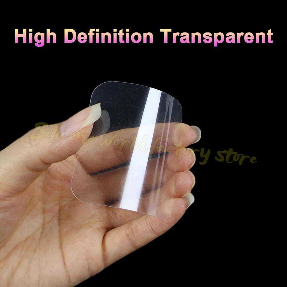 Silicone World 10PCS Strong Transparent Double-sided Adhesive Tape Acrylic Square Nano Wall Stickers Waterproof Household Tapes