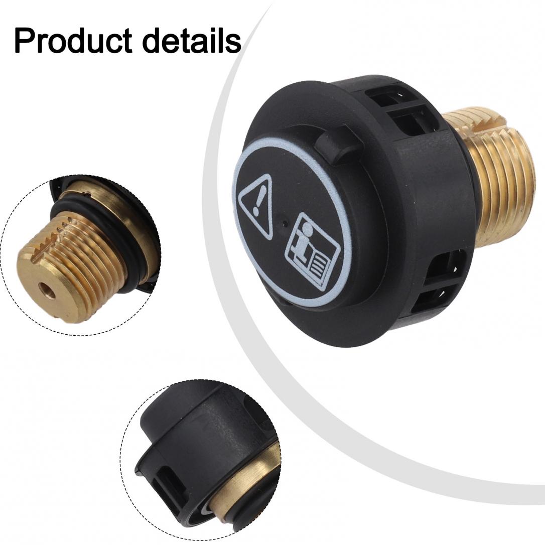 Brass Safety Valve Steam Cleaner Cap High-quality Brass Construction