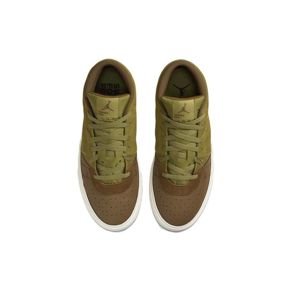 Air Jordan Series Mid Pilgrim Unisex Sneakers Green White Sail DA8026-331