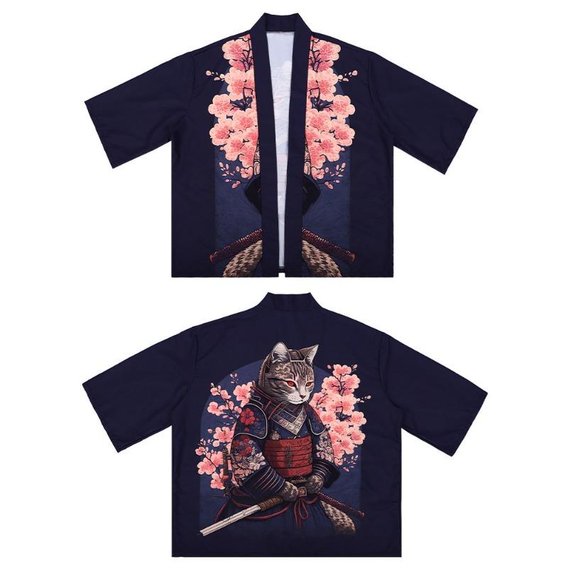 

Хэллоуин кимоно накидка куртка летний фестивальный костюм сценический костюм Adult XXXL