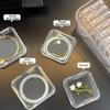 Transparent Jewelry Storage Box Dustproof Lid Bracelet Storage Box  Jewelry Display