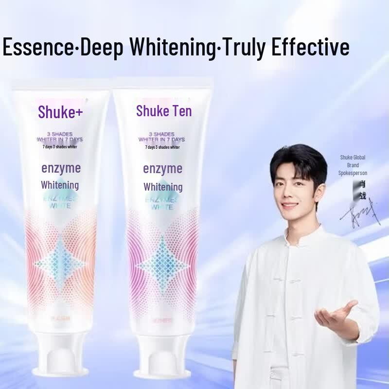 Saky Whitening Enzyme Toothpaste Twin Pack