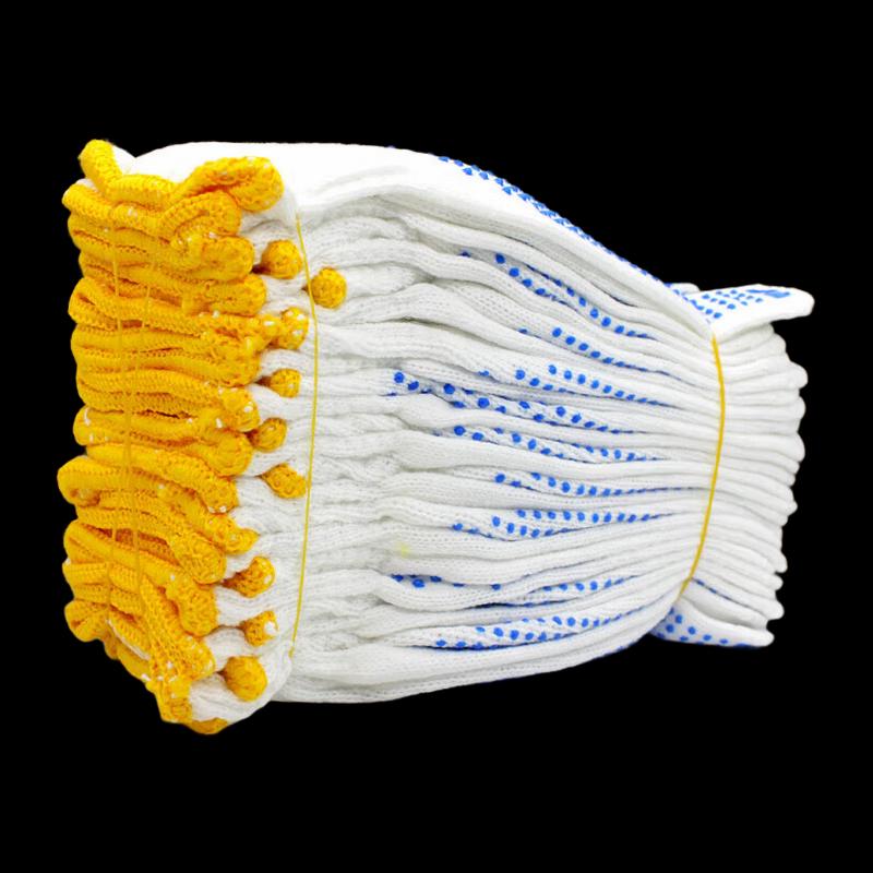 NHZHIW PVC Dotted Wear-Resistant Work Gloves