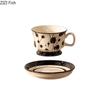 Painted Flowers Pattern Ceramic Cup&saucer Dining Table Gold-plated Coffee Mug Milk Tea Cup Afternoon Tea Teacup Juice Container