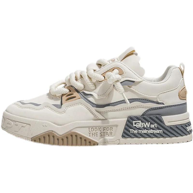 Men's Casual Shoes Trendy Mens Sneakers 2024 Autumn New Brand Design Comfortable Thick Sole Men Running Shoes Tenis Masculino