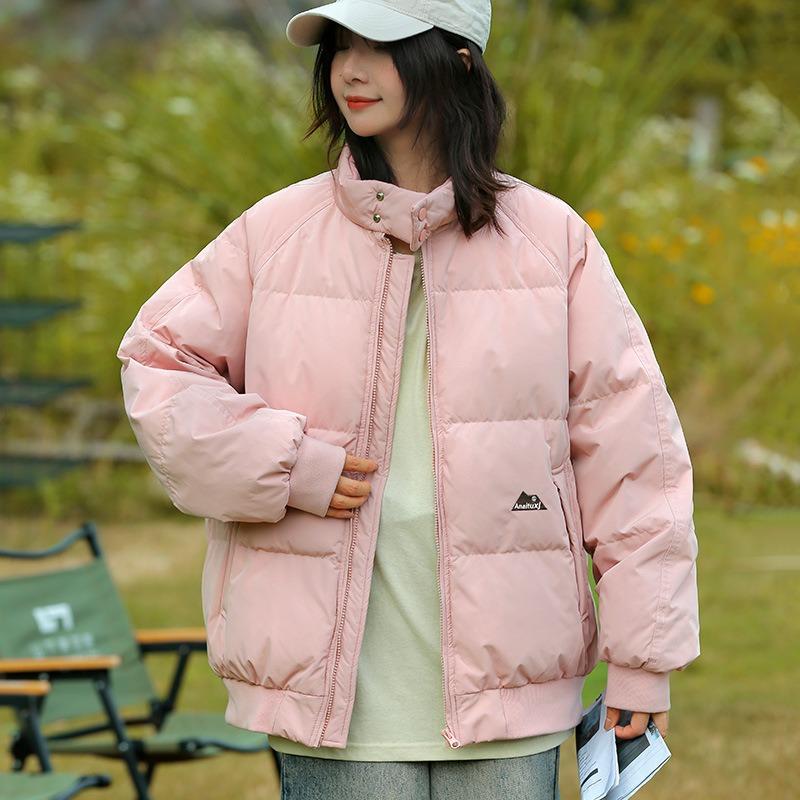 New Stand-up Collar Down Padded Jacket Women's Winter Thickened Padded Jacket Fashion Warm Padded Jacket Women's Padded Jacket