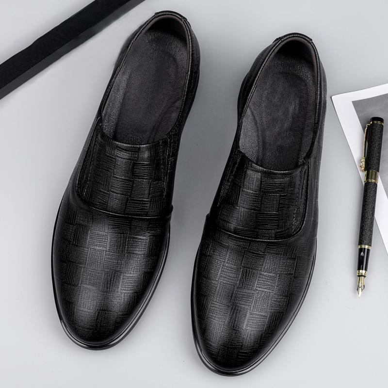 

Shoes Men Loafers Luxury Formal Shoes Men Leather Breathable New Moccasins Black Male Driving Shoes Evening Dress Soft Footwear 45 чёрный