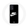 Case - MANIACASE - Samsung Galaxy A32 5G - Nike Logo - Flexible - Sporty - White/Black
