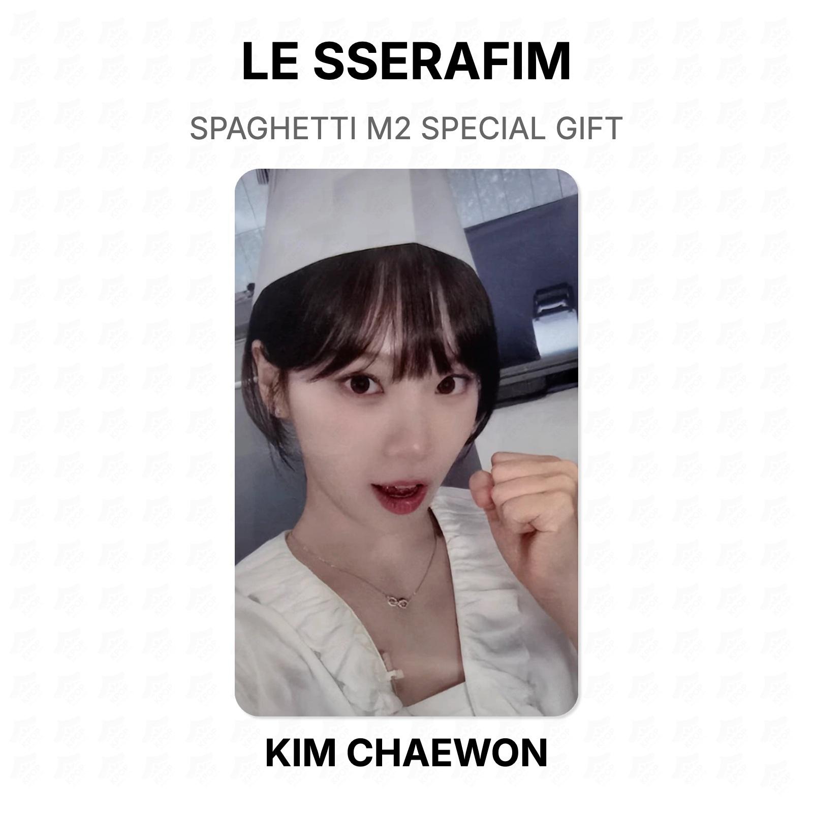LE SSERAFIM SPAGHETTI M2 SPECIAL GIFT