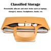 13 14 15 inch PU Leather Protective Sleeve Large Capacity Tablet Handbag for HP/Dell/Lenovo Travel
