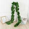 Home Decor Artificial Ivy Leaf Garland Plants Vine Fake Foliage Flowers Creeper Green 72pcs Leaf Ivy Wreath
