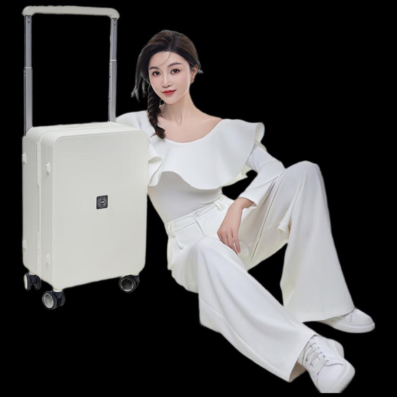 Cmierf Kuect Silent Wheel Carry-on Luggage