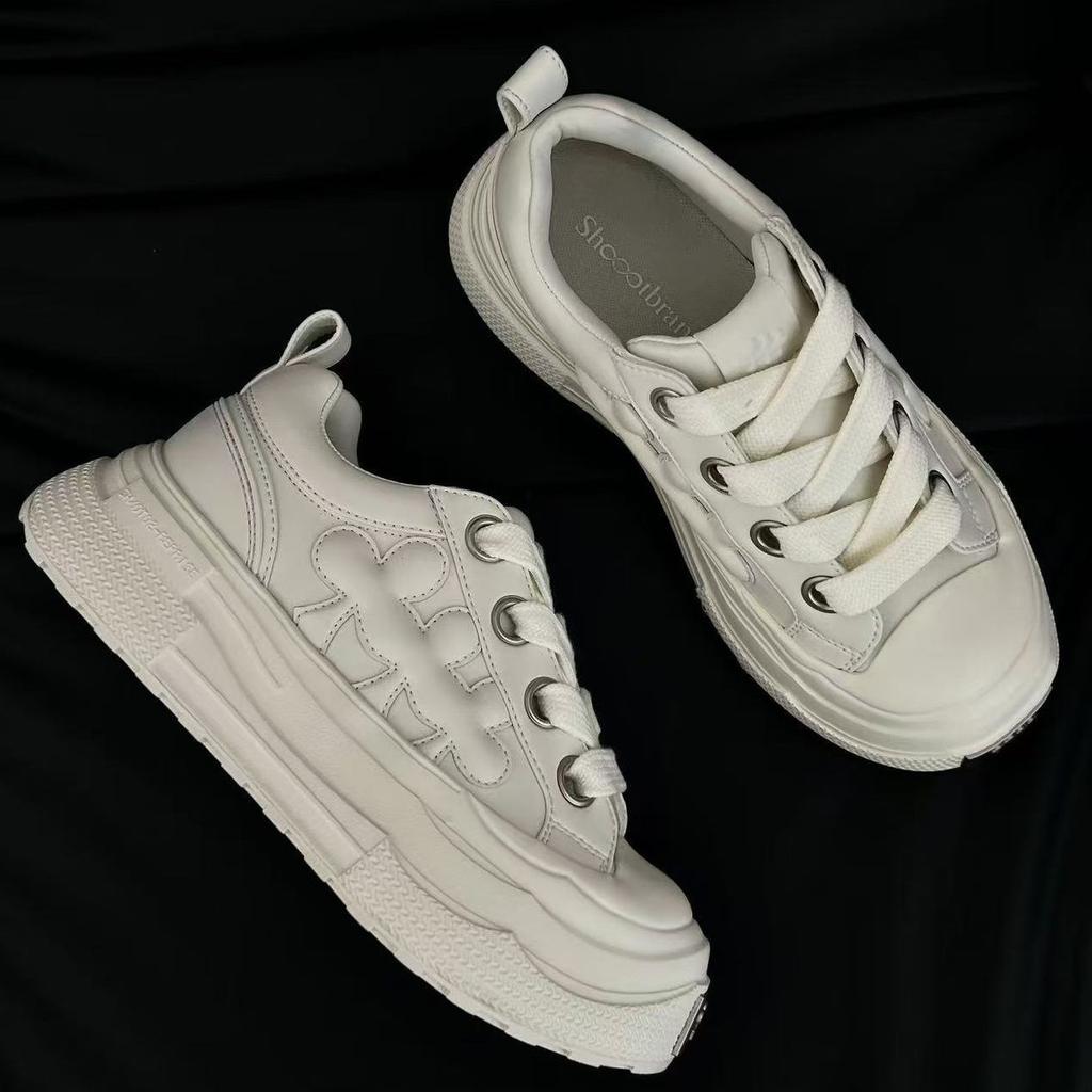 Retro Plum Blossom Canvas Shoes Ensemble Series Platform Small Dirty Shoes